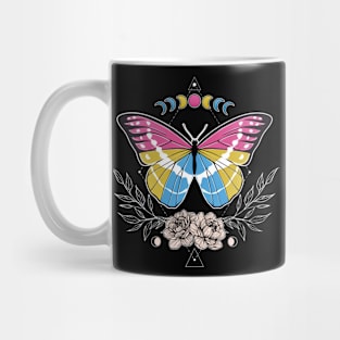 Pansexual Butterfly LGBT Pride Flag Mug